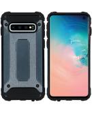 iMoshion Rugged Xtreme Backcover voor de Samsung Galaxy S10 - Donkerblauw