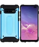 iMoshion Rugged Xtreme Backcover voor de Samsung Galaxy S10 Plus - Lichtblauw
