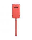 Leather Sleeve MagSafe voor de iPhone 12 Mini - Pink Citrus