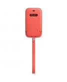 Leather Sleeve MagSafe voor de iPhone 12 (Pro) - Pink Citrus