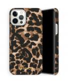 Maya Fashion Backcover voor de iPhone 12 (Pro) - Brown Panther