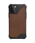Metropolis LT Backcover voor de iPhone 12 (Pro) - Leather Brown