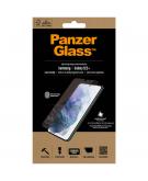 PanzerGlass Anti-Bacterial Case Friendly Screenprotector voor de Samsung Galaxy S22 Plus - Zwart