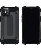 Rugged Xtreme Backcover voor de iPhone 12 6.1 inch - Zwart