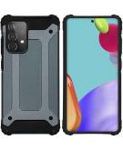 Rugged Xtreme Backcover voor de Samsung Galaxy A52 (5G) / A52 (4G) - Donkerblauw
