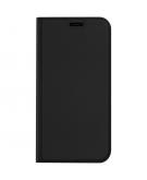 Slim Softcase Booktype voor de iPhone 12 5.4 inch - Zwart