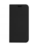 Slim Softcase Booktype voor de iPhone 12 6.1 inch - Zwart