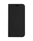 Slim Softcase Booktype voor de iPhone 12 6.7 inch - Zwart