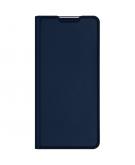 Slim Softcase Booktype voor de OnePlus Nord N10 5G - Donkerblauw