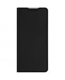 Slim Softcase Booktype voor de OnePlus Nord N100 - Zwart