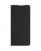 Slim Softcase Booktype voor de Samsung Galaxy A12 - Zwart