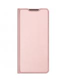 Slim Softcase Booktype voor de Samsung Galaxy S21 Plus - Rosé Goud