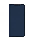 Slim Softcase Booktype voor de Samsung Galaxy S21 Ultra - Donkerblauw