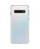 Softcase Backcover voor Samsung Galaxy S10 - Transparant