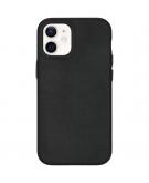 SolidSuit Backcover voor de iPhone 12 Mini - Leather Black