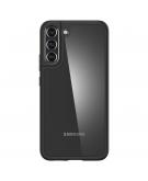 Spigen Ultra Hybrid Backcover voor de Samsung S22 - Zwart