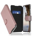 Xtreme Wallet Booktype voor de Samsung Galaxy S21 Ultra - Rosé Goud