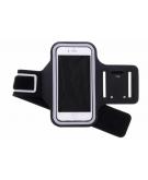 Zwarte sportarmband voor de iPhone SE (2022 / 2020) / 8 / 7 / 6(s)