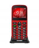 TELEFUNKEN móvil  s420 para personas mayores/ rojo