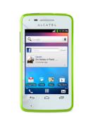 Alcatel One Touch T'Pop White Apple Green